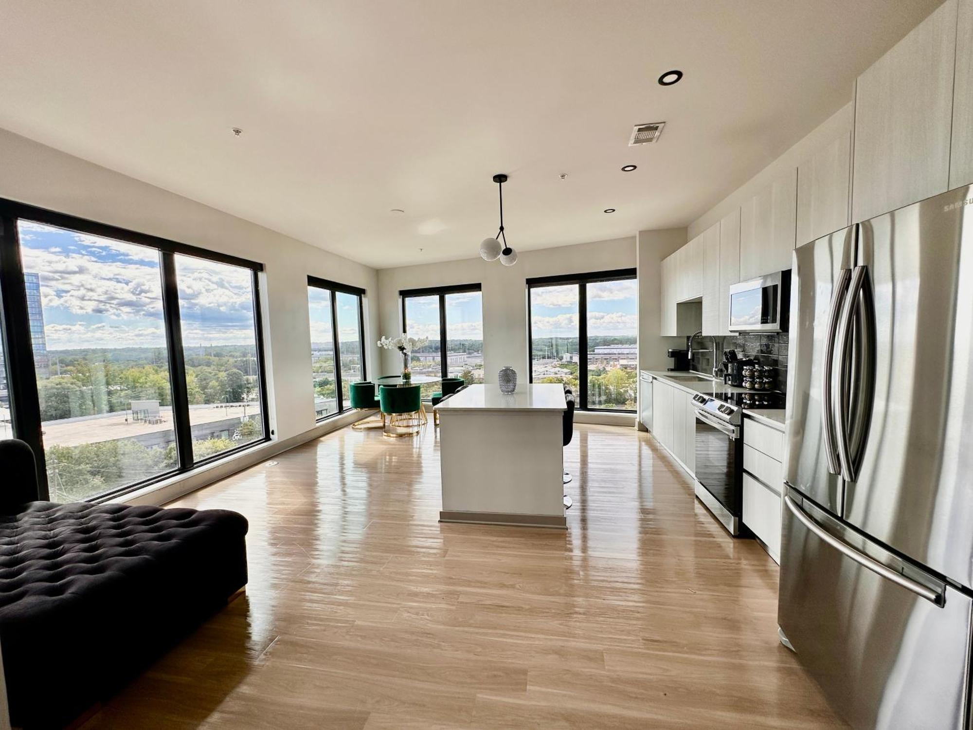 Апартаменты Modern Luxury At The Interlock Атланта Экстерьер фото